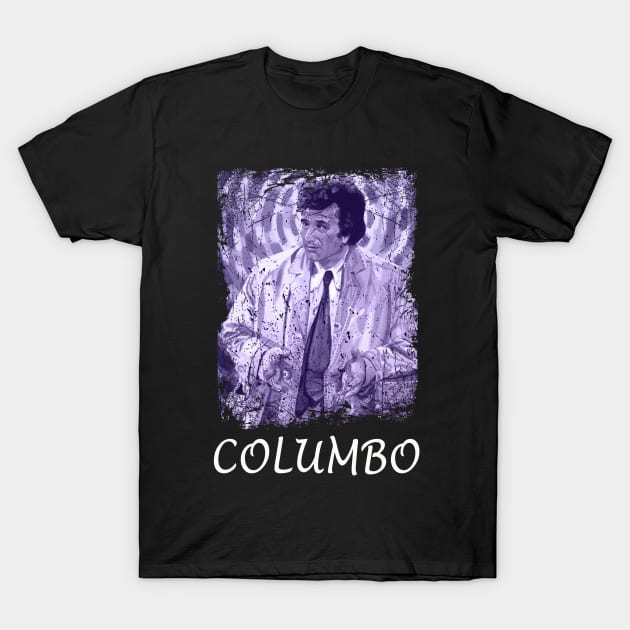 Columbo's Cerebral Chess Unpuzzling Crime On Screen T-Shirt by MakeMeBlush